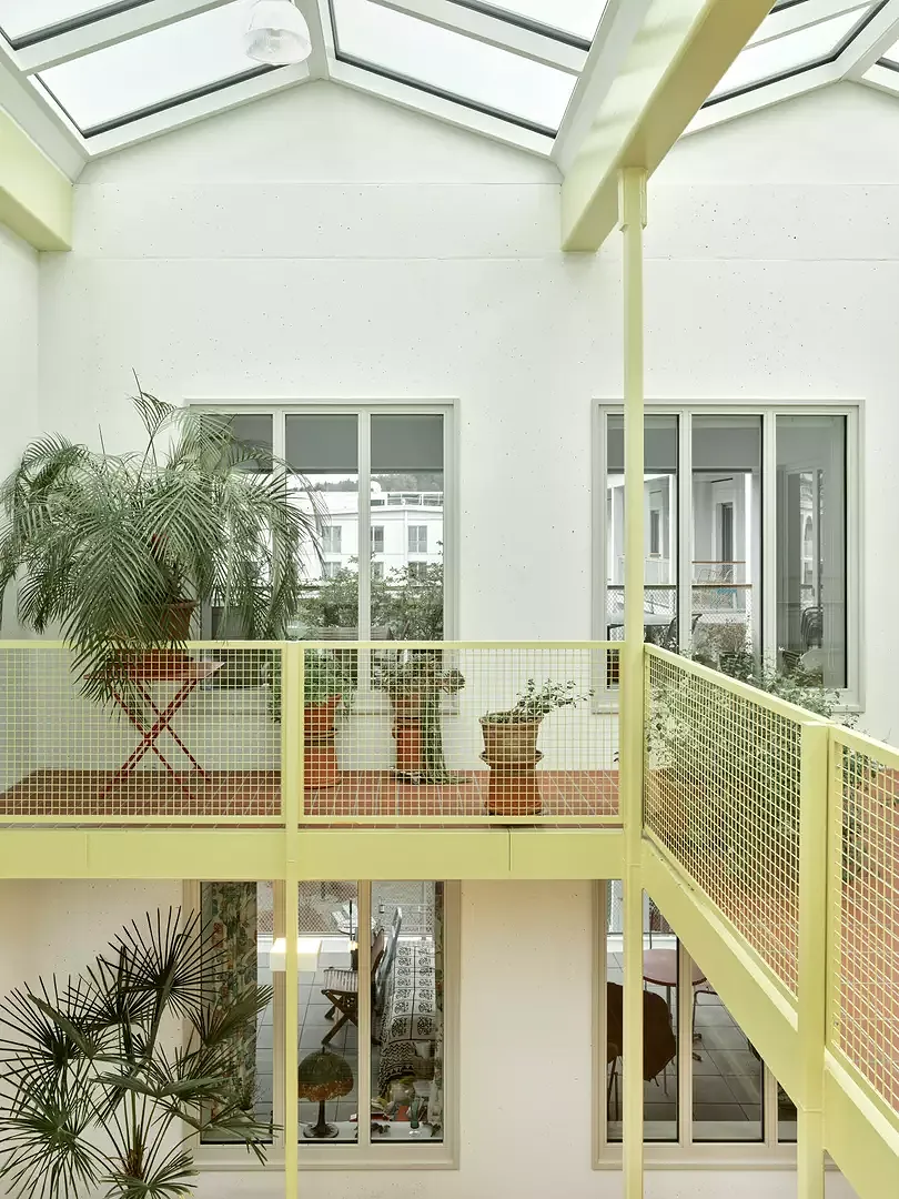 Fenster zum Atrium