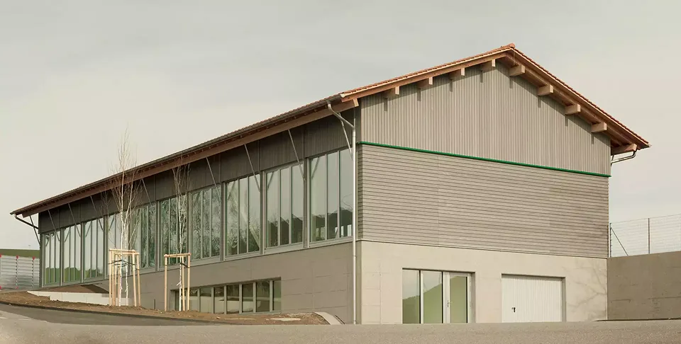 Salle communale, vue extérieure