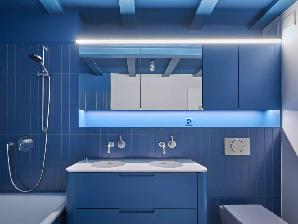 Salle de bain à l'étage supérieur