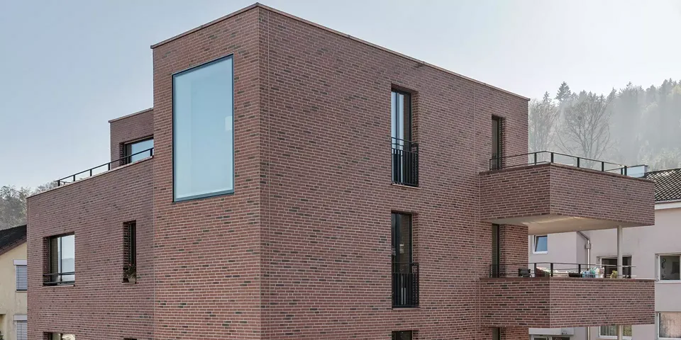 Nord und Westfassade