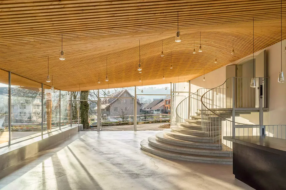 Foyer Künstlerhaus Boswil, Innenraum