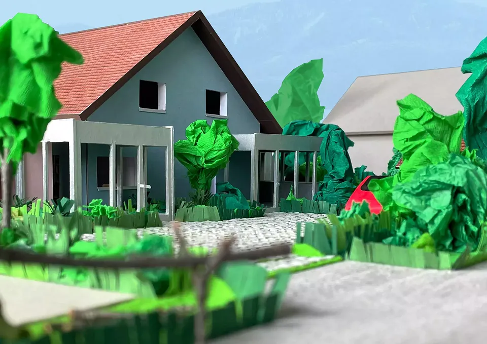 Modell Beispielhaus