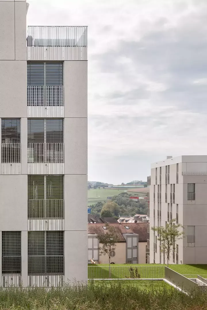 Quartier de logements en Jonchets, Bussigny