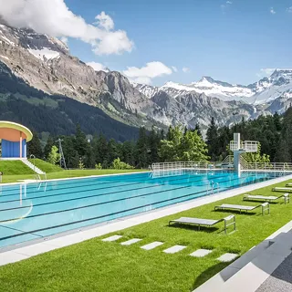 Sanierung Freibad Gruebi Adelboden