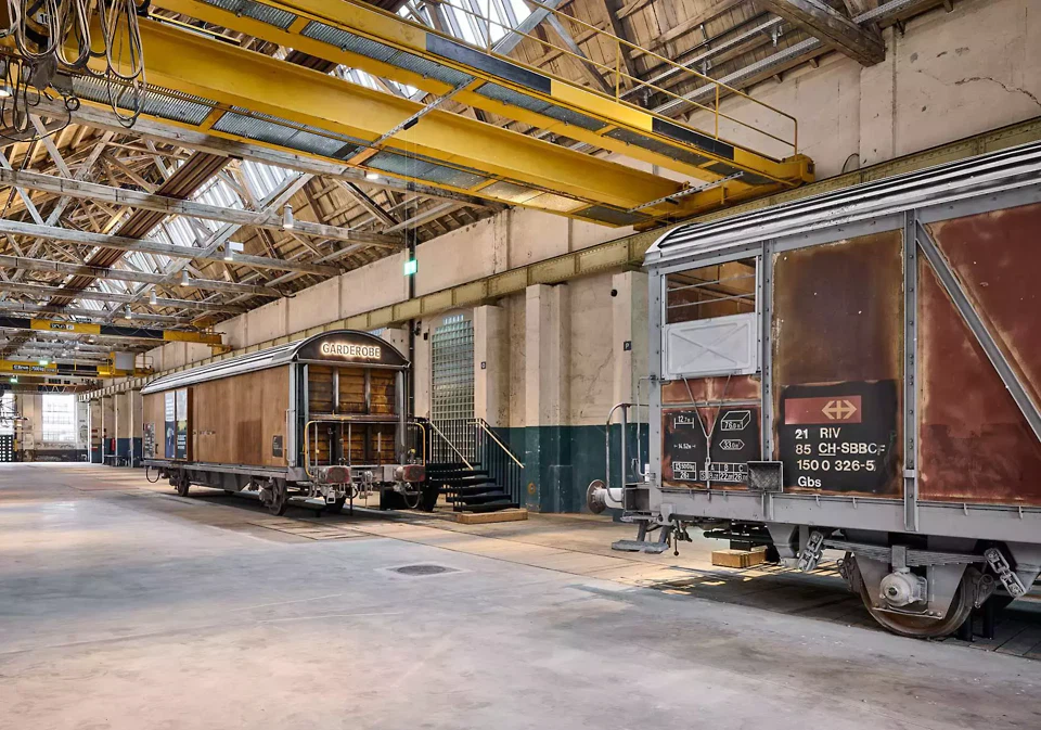 Le passage public de la «Markthalle» relie Zürcherstrasse et Dialogplatz tout en faisant office de hall d’accueil pour le casino, et à l’avenir aussi pour un club de fitness et un food-court.
