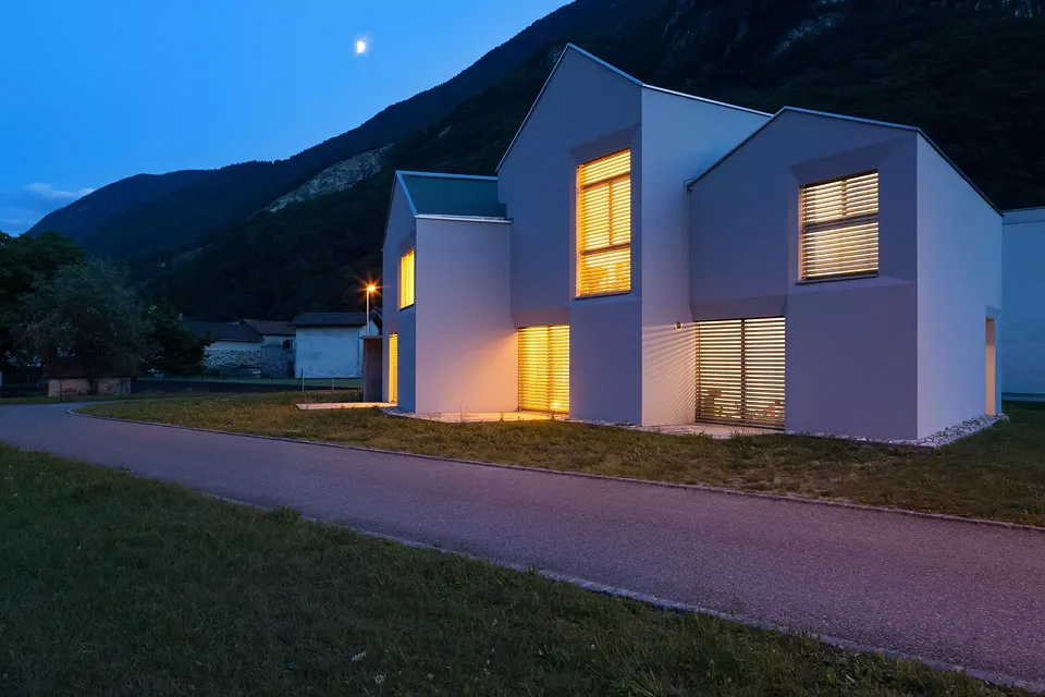 Vue nocturne nord-est