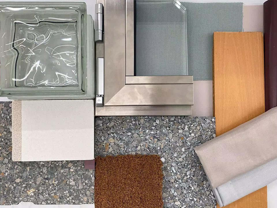 Reformierte Kirche, Unterägeri - Materialien und Farben