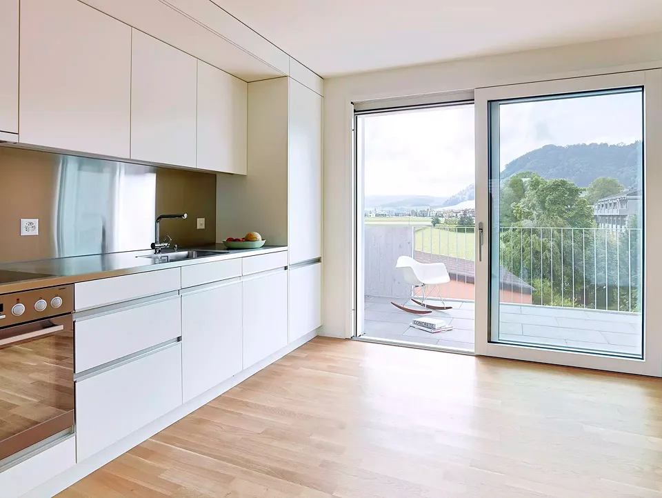 Cuisine balcon étage supérieur