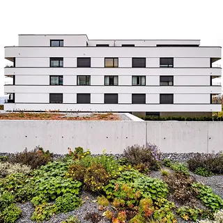 Wohnbauten Plattenhof in Horgen
