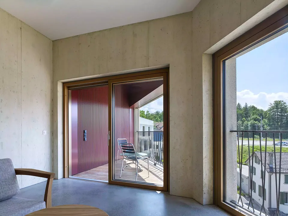 Rückzugsnische mit Loggia