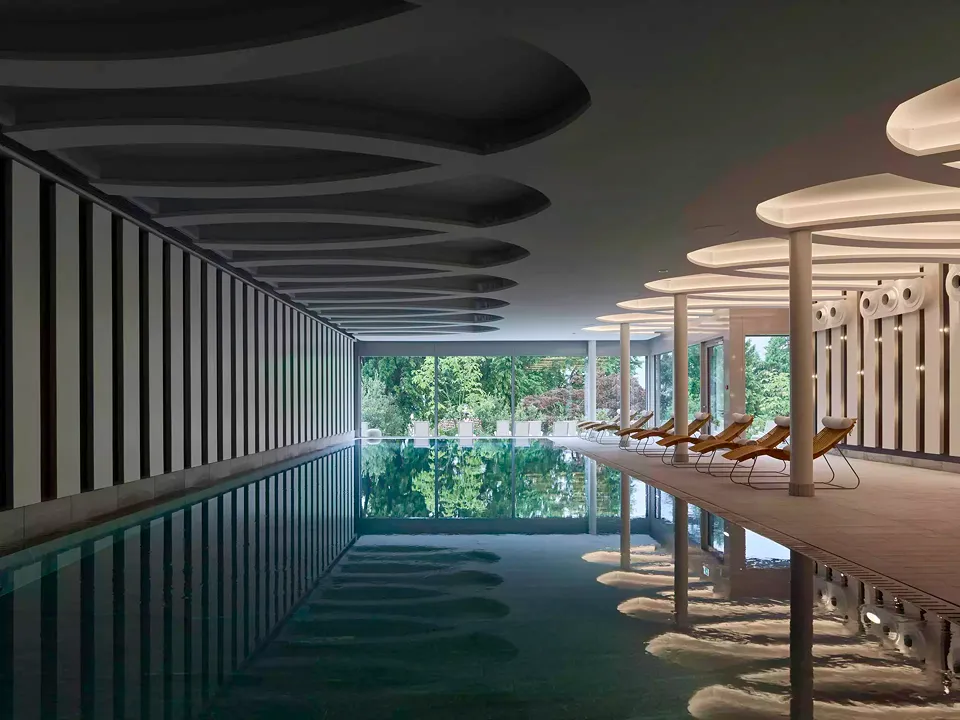Piscina con vista