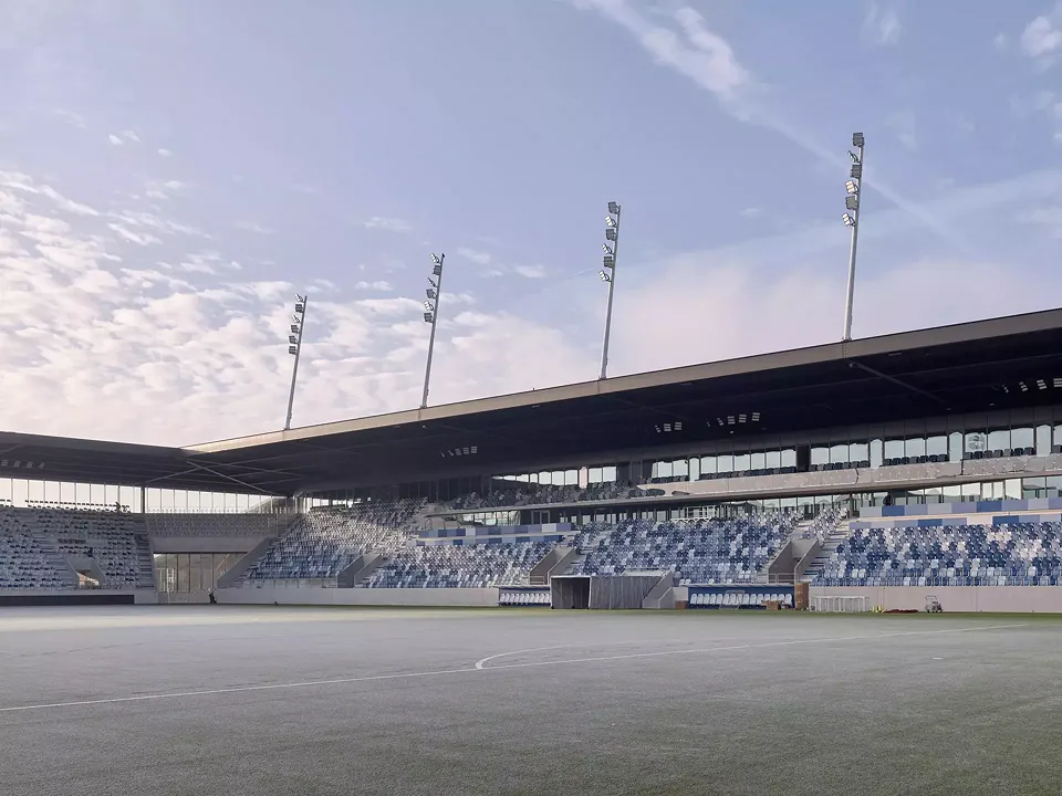 Stadion-Innenraum