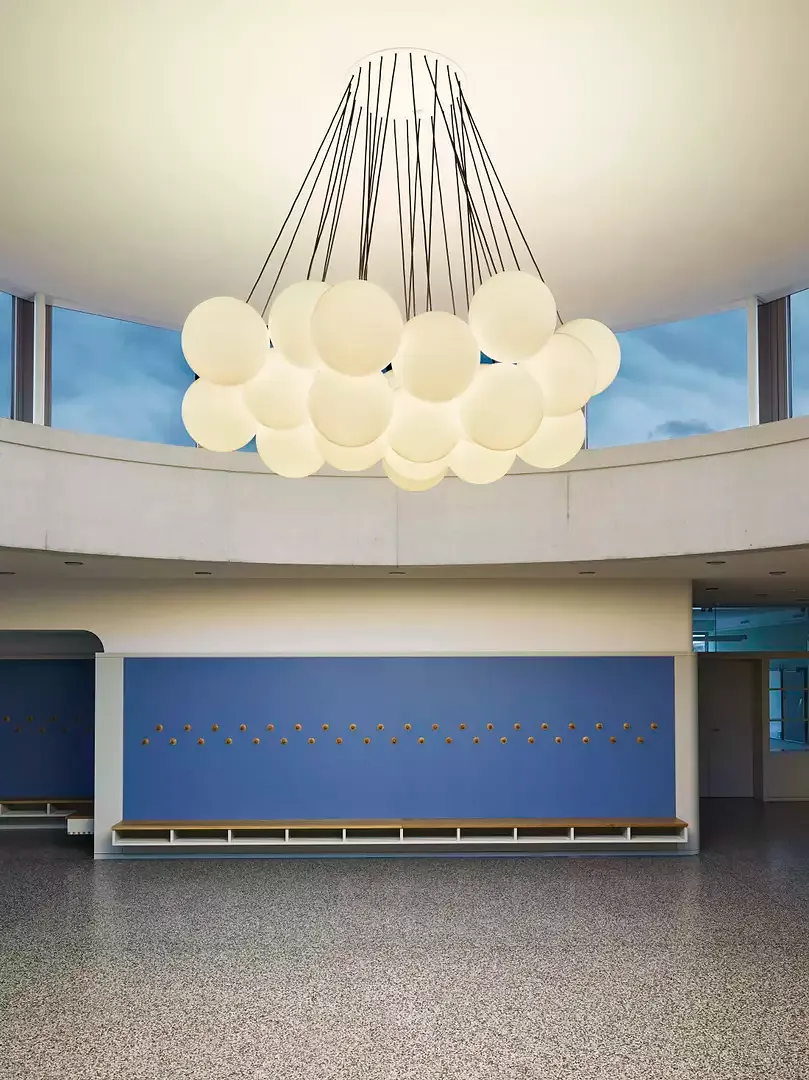 Luminaire, rotonde