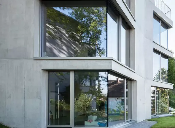 Nahaufnahme Ostfassade