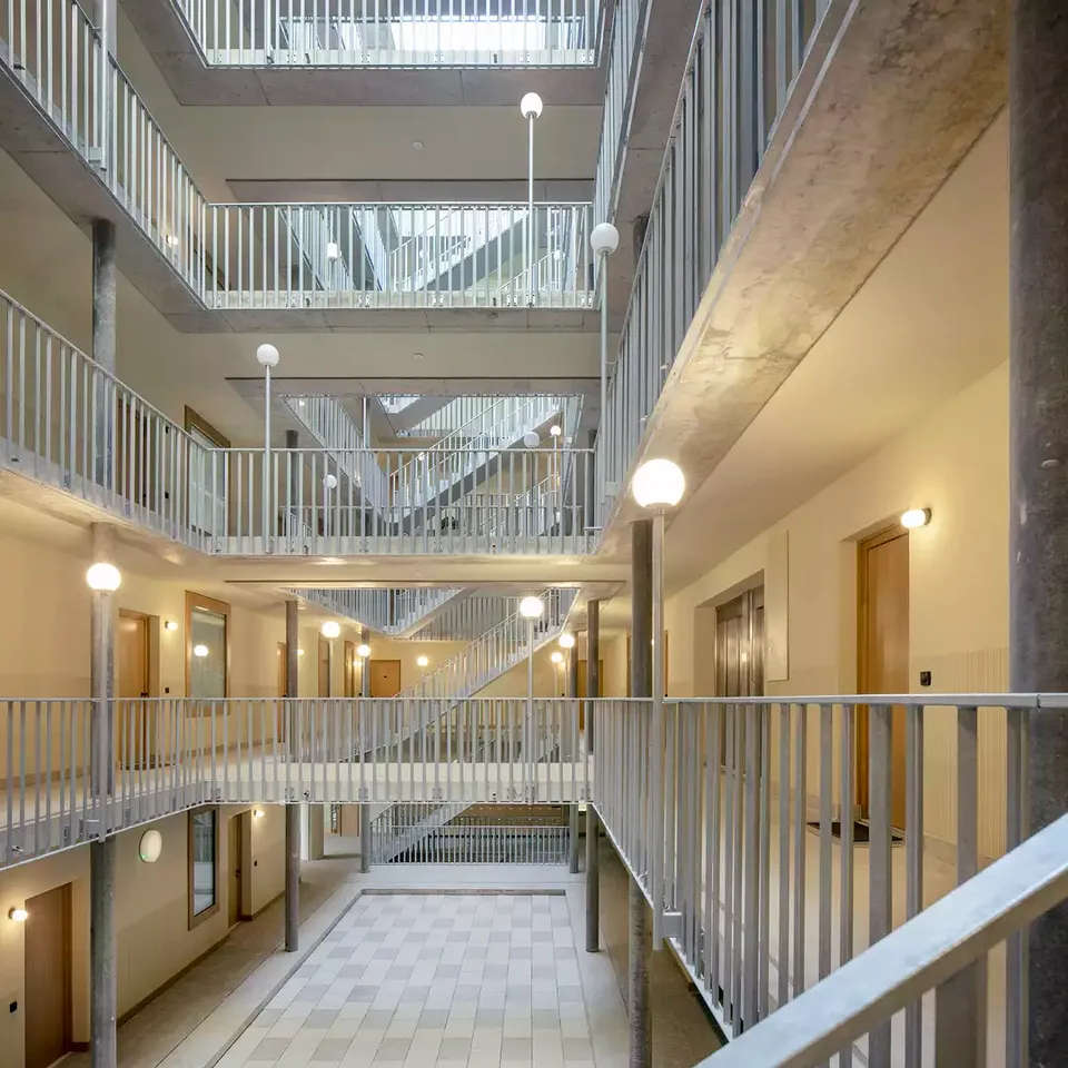A2-2 Voirons Cage d'escalier - Jaccaud et associés