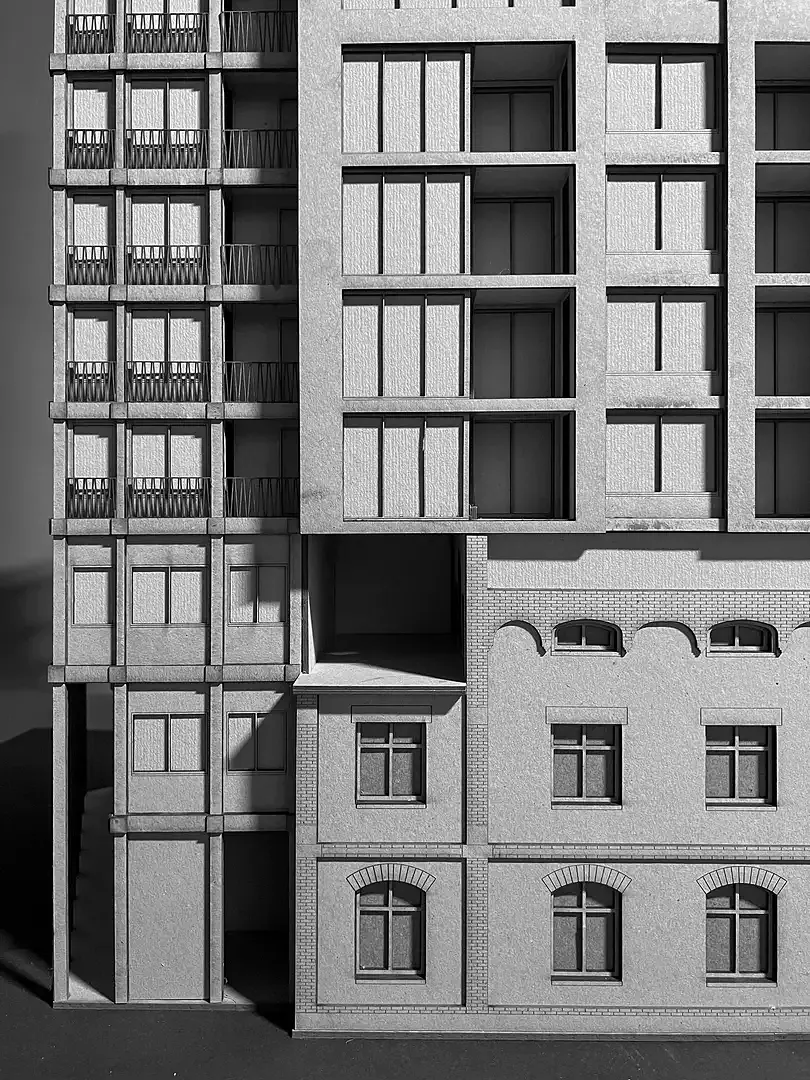 Modellfoto Detail Strassenseite