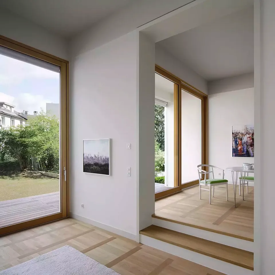 Rez-de-chaussée extension côté cour
