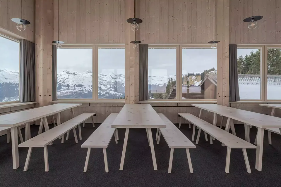 Salle de restaurant Self-service