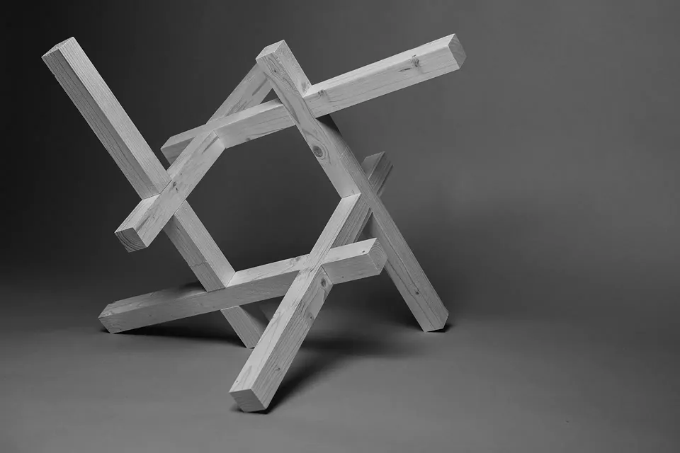 Holzknoten