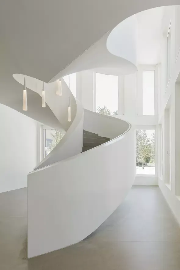 Detail Wendeltreppe