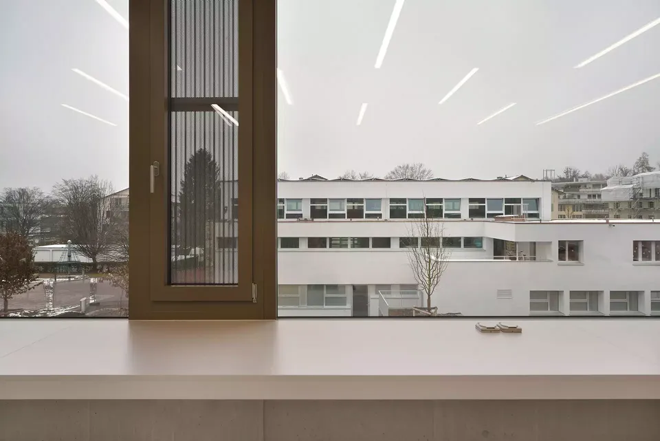 Ausblick Turnhalle