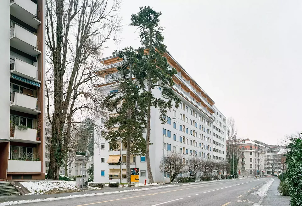 Vue depuis l'Avenue Wendt