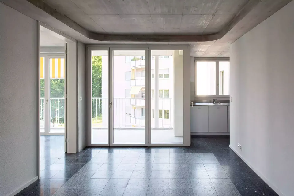 Zentrale Wohnhalle