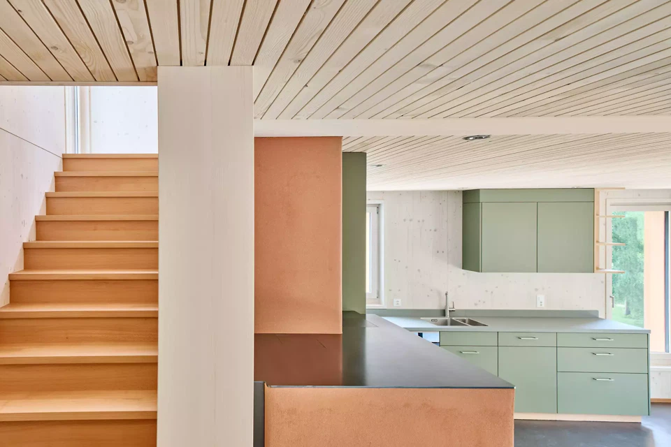 Küche / Aufgang Obergeschoss