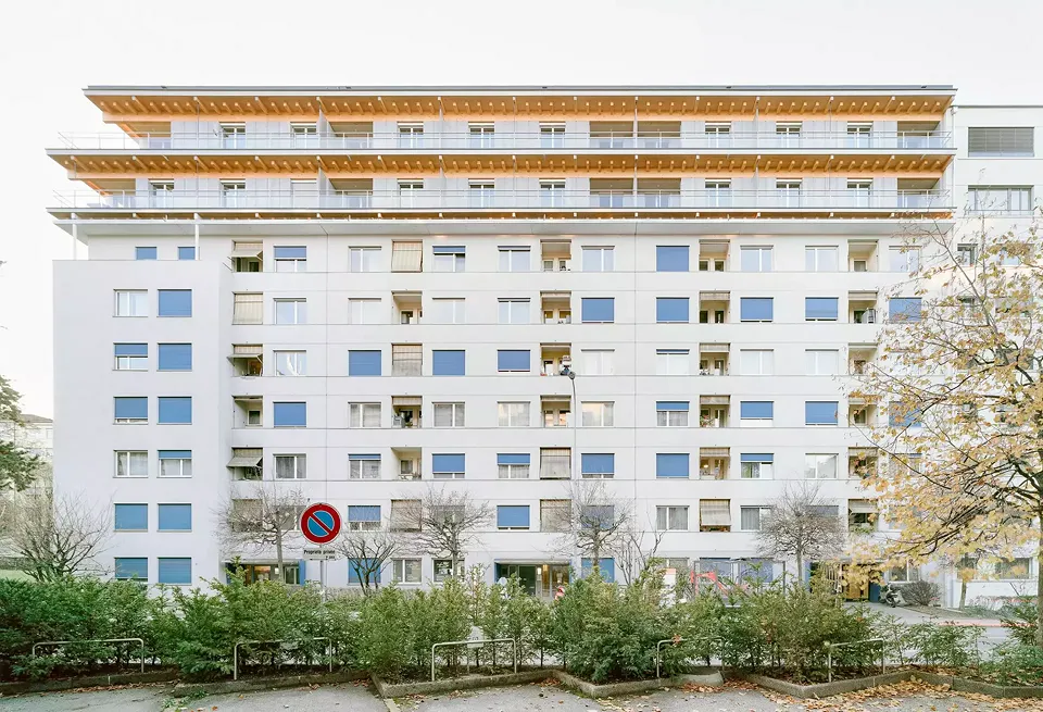 Vue frontale
