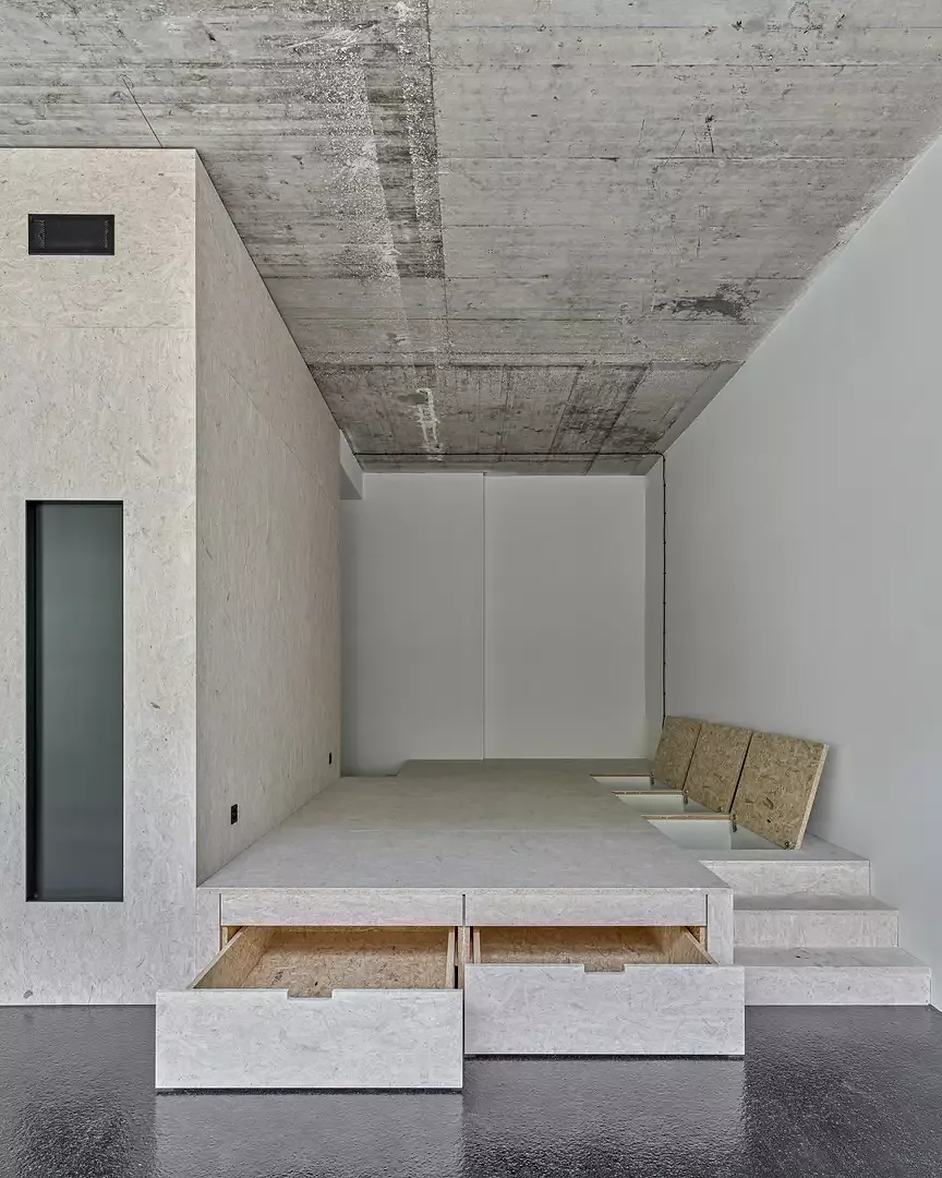 Atelier im Erdgeschoss