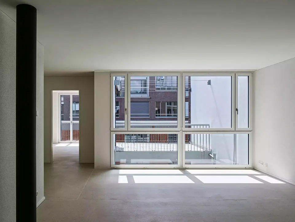 Durchschusswohnung Aufstockung