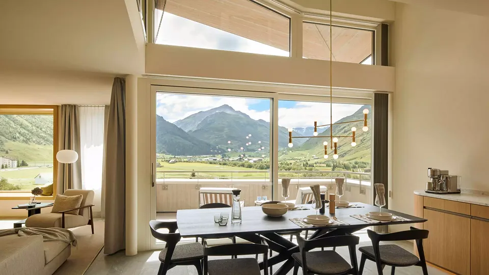 Penthouse Essbereich