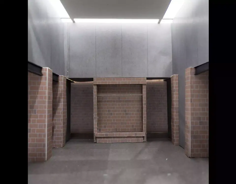 Eventküche_Garderobe zum Ablegen der Alltagskleidung
