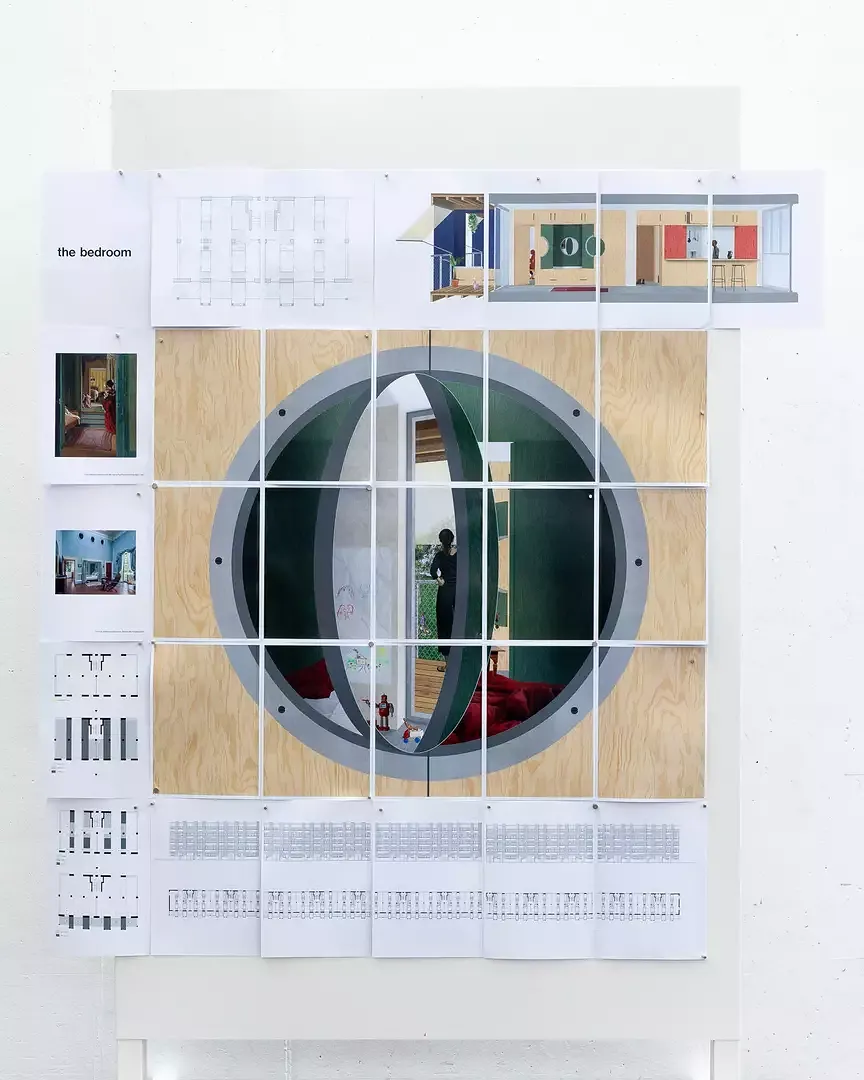 Layout  –  Bedroom n°2
