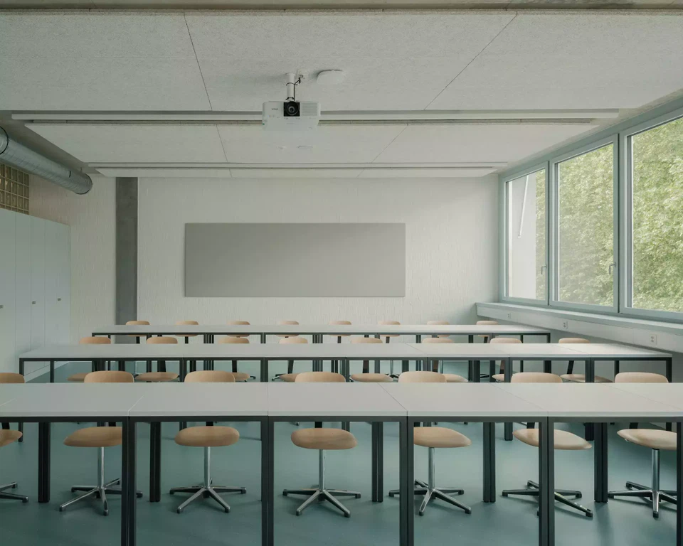 Klassenzimmer Unterrichtsgeschosse