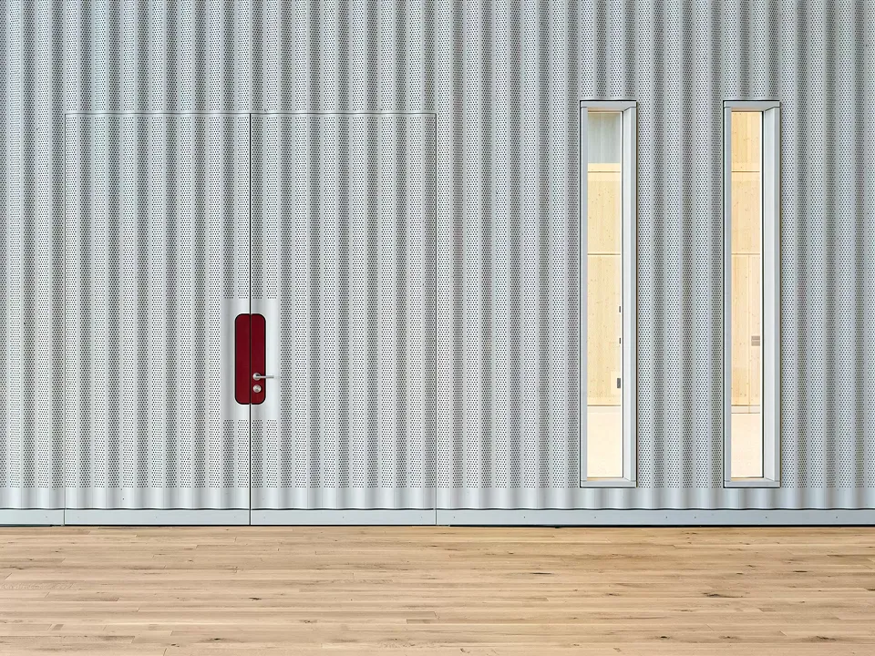 Trennwand Foyer-Mehrzweckhalle