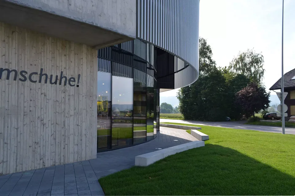 Rundung mit Lamellen