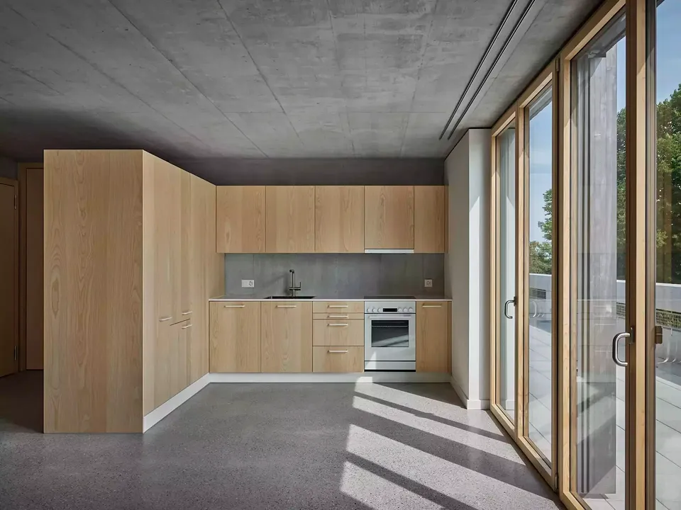 Cuisine appartement en attique