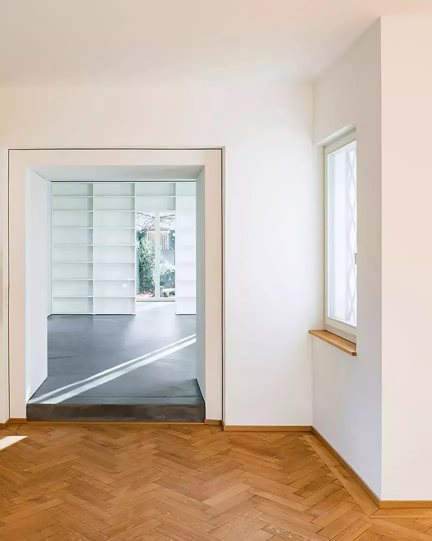 Übergang Bestand zu Anbau