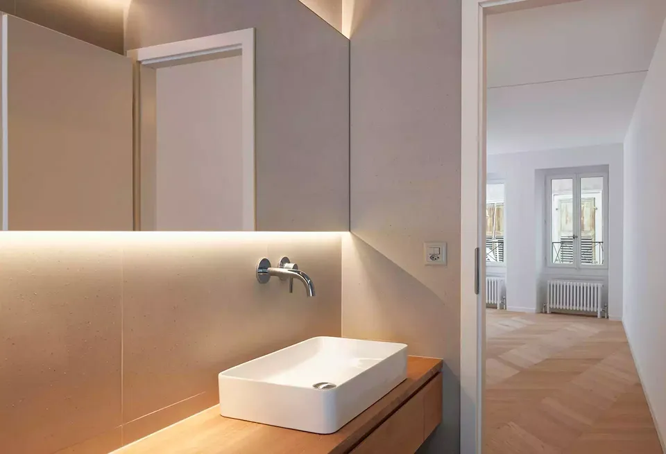 Salle de douche studio