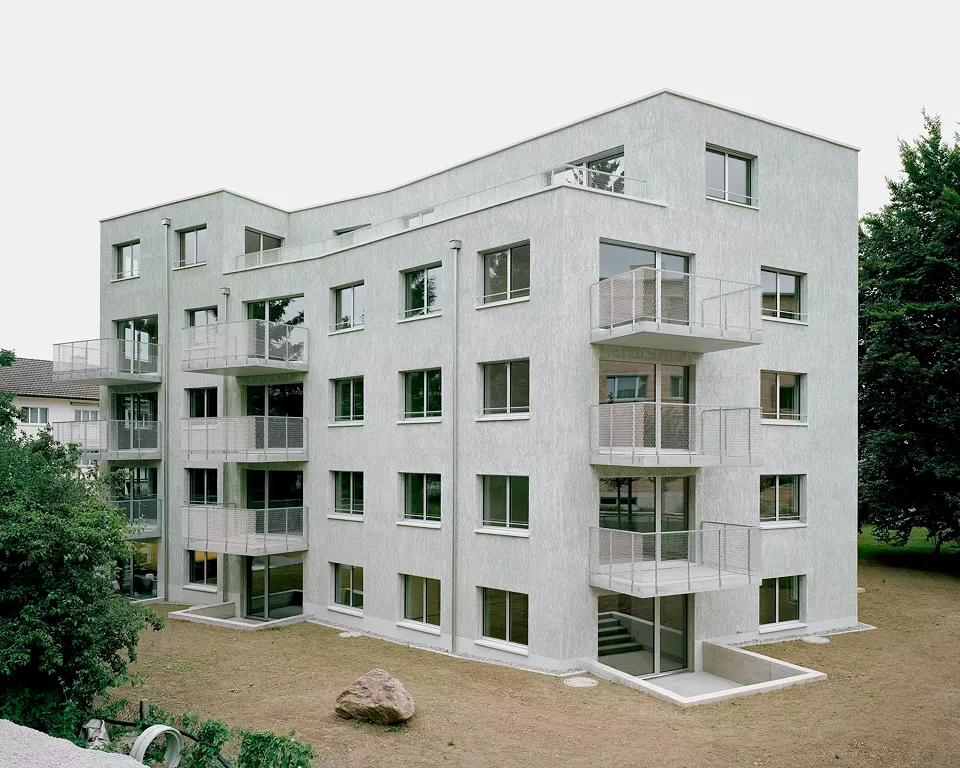 Westfassade Totale