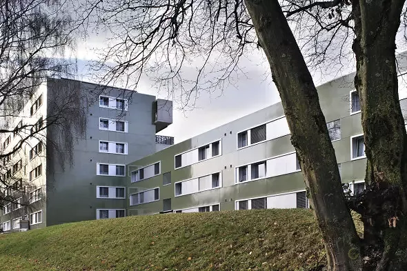 Nach dem Umbau, Nordseite