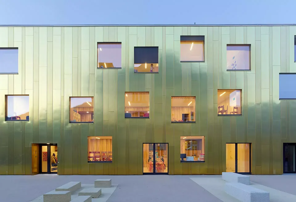 Fassade, Nacht