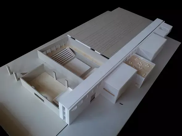 vue de maquette fermée