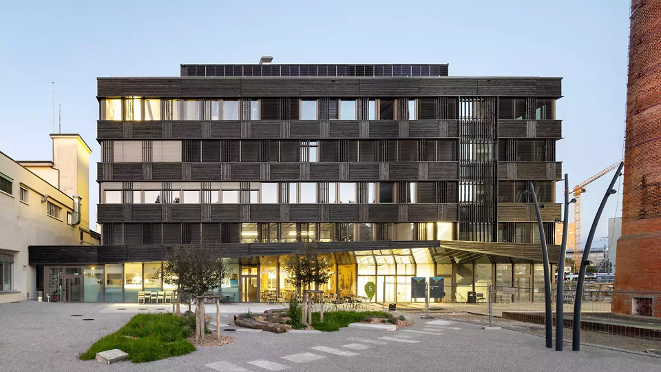 Bluefactory – vue extérieure