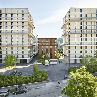 Entrepôt franc – les tours Rauti