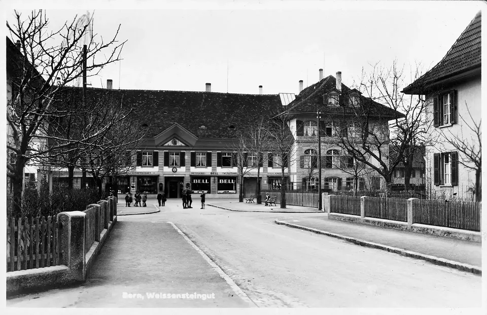 Historische Aufnahme nach Erweiterung von 1920