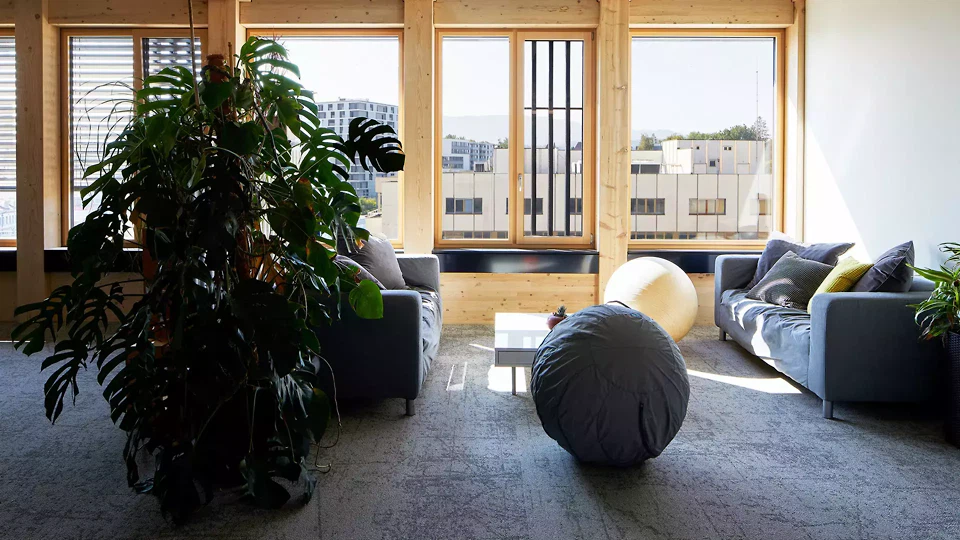 Bluefactory – étage bureau