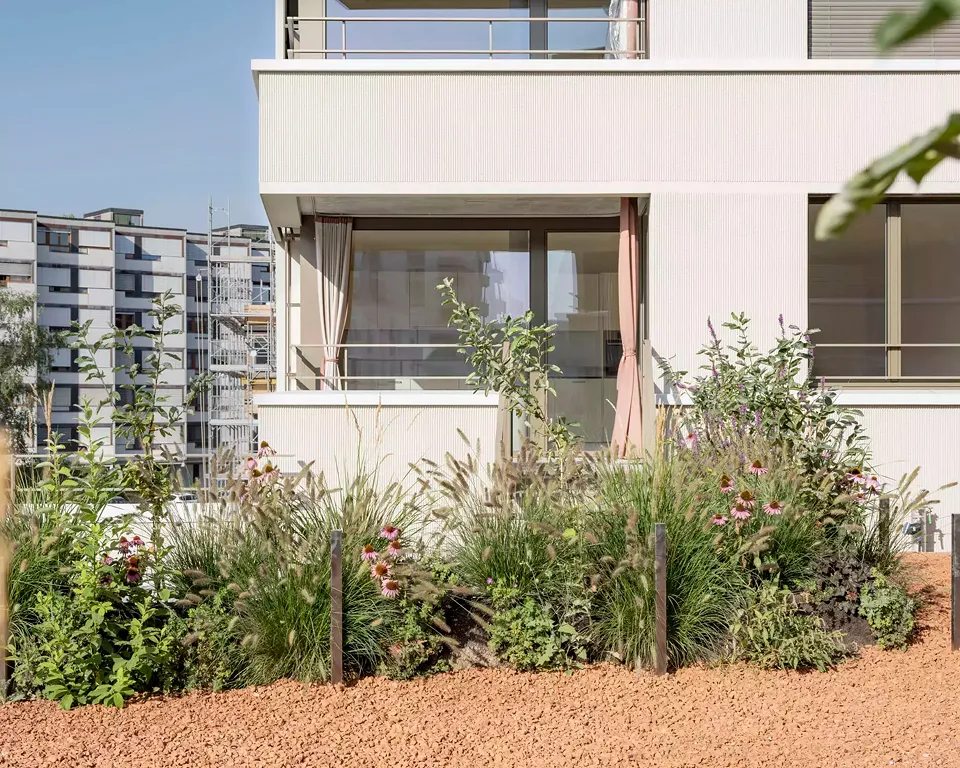 Vue extérieure, terrasse