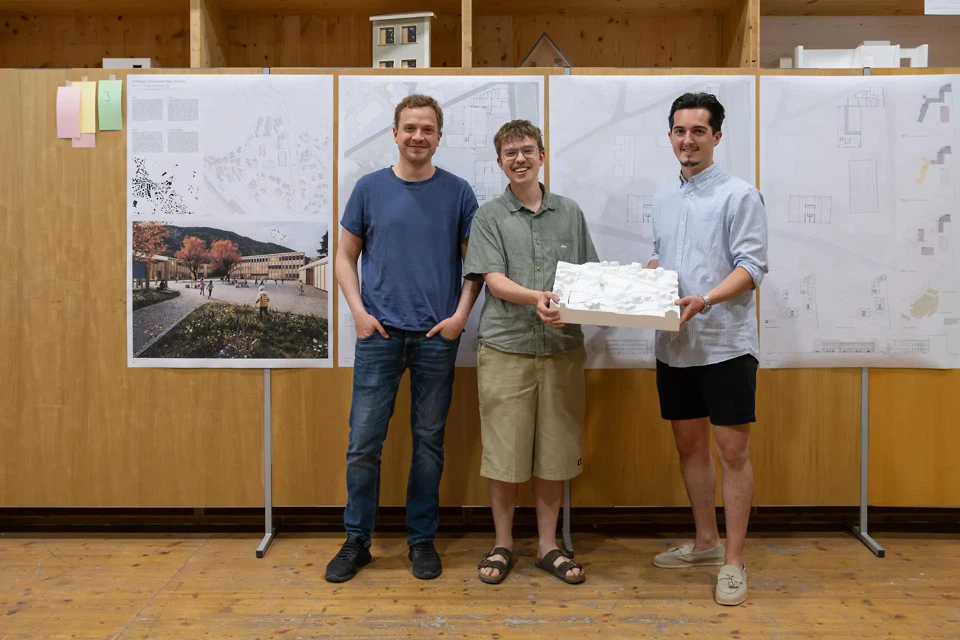 Projektgruppe 3 mit Wettbewerbsbeitrag